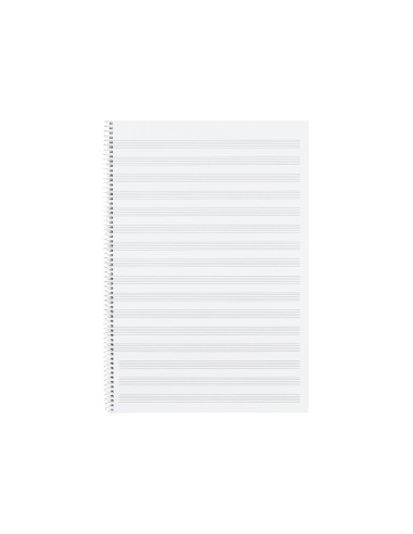 BLOC ESP. LIDERPAPEL MUSICA FL. PENTAGRAMA 3MM 20H. 100GR.