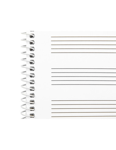 BLOC ESP. LIDERPAPEL MUSICA FL. PENTAGRAMA 3MM 20H. 100GR.