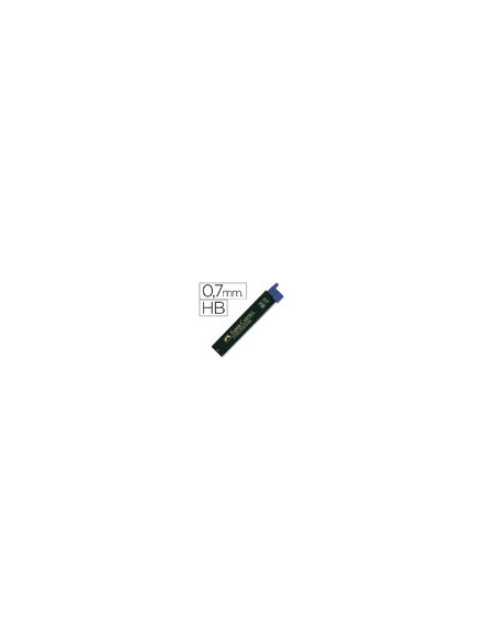 MINAS FABER GRAFITO 9067 0,7 MM HB ESTUCHE 12 MINAS