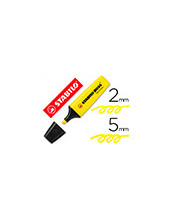 ROTULADOR STABILO BOSS FLUOR 70 AMARILLO 2