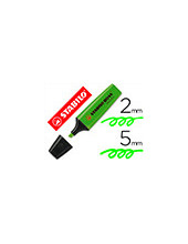 ROTULADOR STABILO BOSS FLUOR 70 VERDE 2