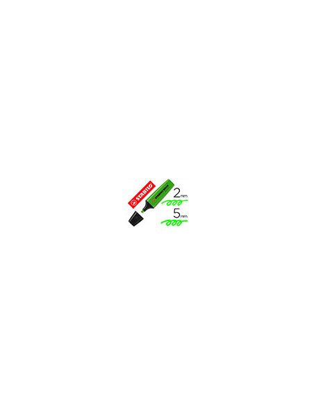 ROTULADOR STABILO BOSS FLUOR 70 VERDE