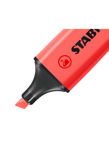 ROTULADOR STABILO BOSS FLUOR 70 ROJO