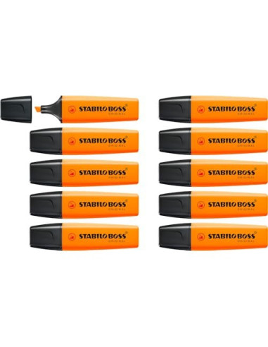 ROTULADOR STABILO BOSS FLUOR 70 NARANJA