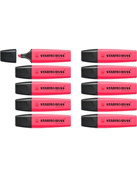ROTULADOR STABILO BOSS FLUOR 70 ROSA