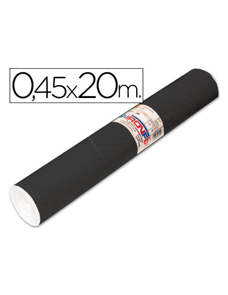 ROLLO ADH.AIRONFIX UNICOLOR NEGRO MATE 67004 ROLLO 20 MT