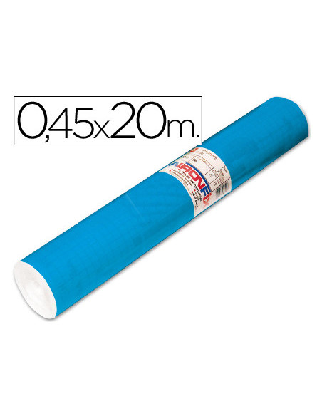 ROLLO ADH.AIRONFIX UNICOLOR AZUL MATE MEDIO 67014-ROLLO 20 MT