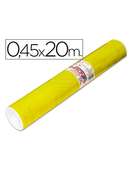 ROLLO ADH.AIRONFIX UNICOLOR AM.BRILLO 67007-ROLLO 20 MT
