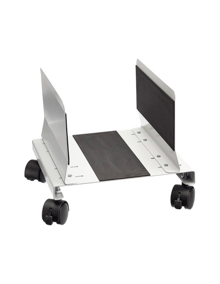 SOPORTE C.P.U. METAL Q-CON.-REGULABLE C/RUEDAS