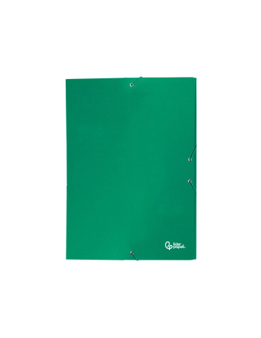 CARPETA PROYECTOS LOMO 3 CM VERDE