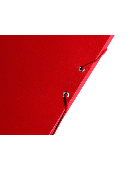 CARPETA PROYECTOS LOMO 3 CM ROJA