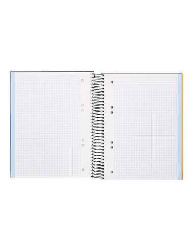 BLOC ESP.MICRO 4º 160 H 5MM-5COL.6TAL.PAPERCOAT NG.