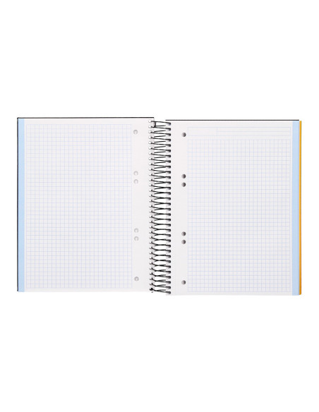 BLOC ESP.MICRO 4º 160 H 5MM-5COL.6TAL.PAPERCOAT NG.