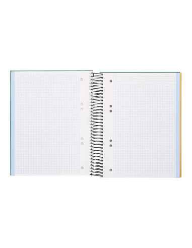 BLOC ESP.MICRO 4º 160 H 5MM-5COL.6TAL.PAPERCOAT VER 69