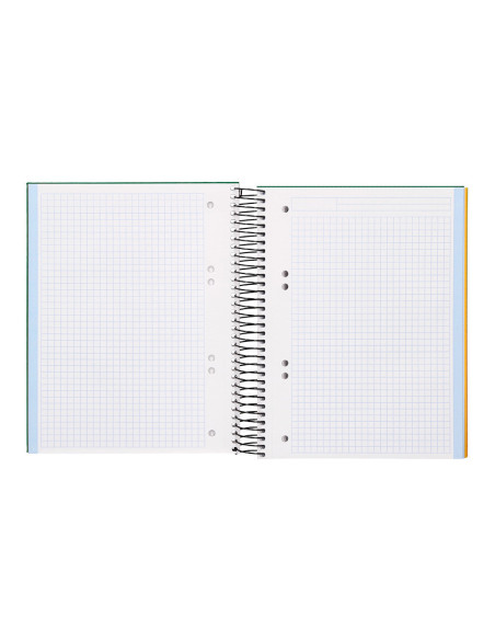 BLOC ESP.MICRO 4º 160 H 5MM-5COL.6TAL.PAPERCOAT VER 69