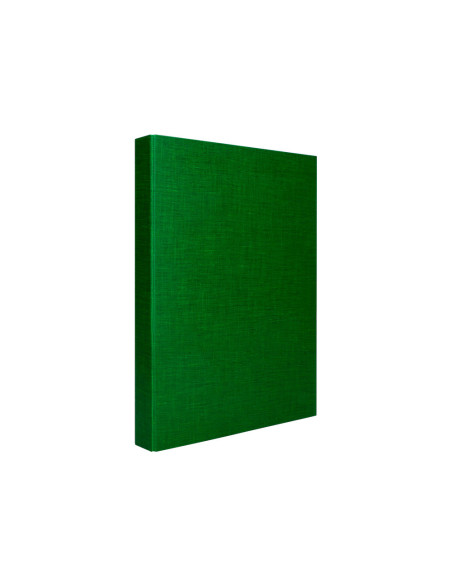 CARPETA 4 A 40 MM MIXTAS C.FORRADO PAPER FL.VERDE