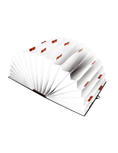CARPETA FUELLE A-Z C.FORRADO FL.NEGRA