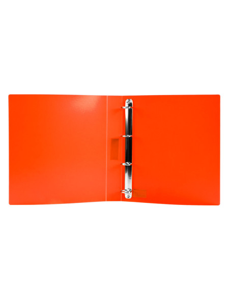 CARPETA BEAUT.4 A 25 MM MIXTAS 43431 PP DIN A4 NARANJA SERIE FROSTY