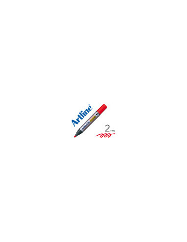 ROTULADOR ARTLINE MARCADOR PERM.170 ROJO PUNTA RED.2 MM ANTISECADO