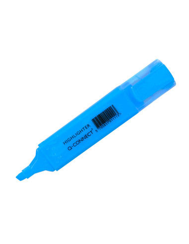 ROTULADOR Q-CON.FLUOR AZUL PUNTA BISELADA