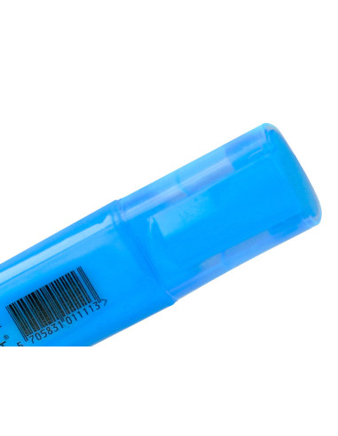 ROTULADOR Q-CON.FLUOR AZUL PUNTA BISELADA