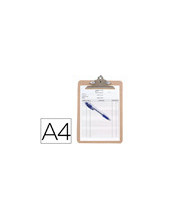 PORTANOTAS PINZA SUPERIOR Q-CON.MATERIAL EXTRADURO DIN A4 2