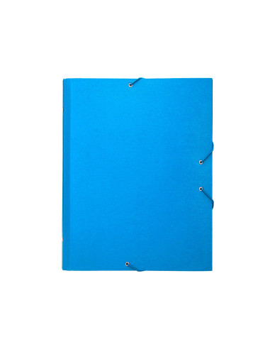 CARPETA CLASIF.A C.FORRADO COAT SOLAPA I-CELESTE 12 DEPARTAMENTOS