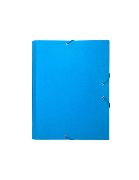 CARPETA CLASIF.A C.FORRADO COAT SOLAPA I-CELESTE 12 DEPARTAMENTOS