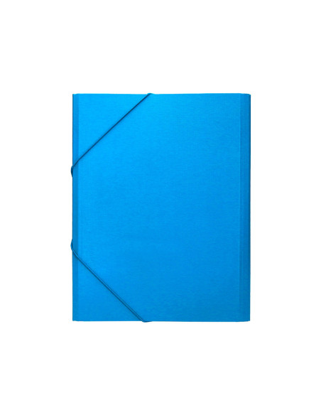 CARPETA CLASIF.A C.FORRADO COAT SOLAPA I-CELESTE 12 DEPARTAMENTOS