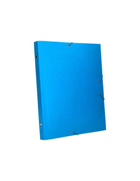 CARPETA CLASIF.A C.FORRADO COAT SOLAPA I-CELESTE 12 DEPARTAMENTOS