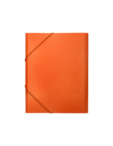 CARPETA CLASIF.A C.FORRADO COAT SOLAPA I-NARANJA 12 DEPARTAMENTOS