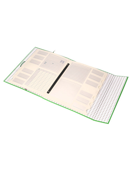 CARPETA CLASIF.A C.FORRADO COAT SOLAPA I-VER 12 DEPARTAMENTOS