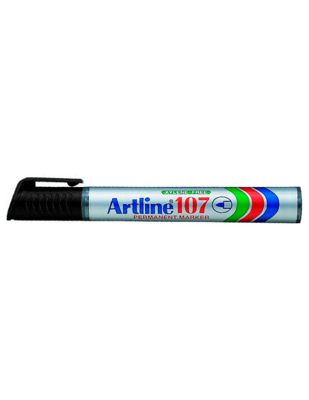 ROTULADOR ARTLINE MARCADOR PERM.107 NEGRO PUNTA RED.