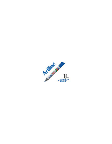 ROTULADOR ARTLINE MARCADOR PERM.107 AZUL PUNTA RED.