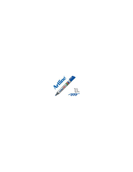 ROTULADOR ARTLINE MARCADOR PERM.107 AZUL PUNTA RED.