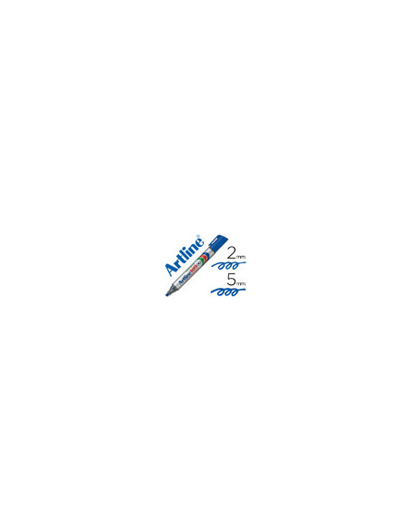 ROTULADOR ARTLINE MARCADOR PERM.109 AZUL PUNTA BISELADA