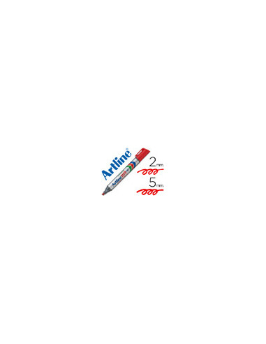 ROTULADOR ARTLINE MARCADOR PERM.109 ROJO PUNTA BISELADA