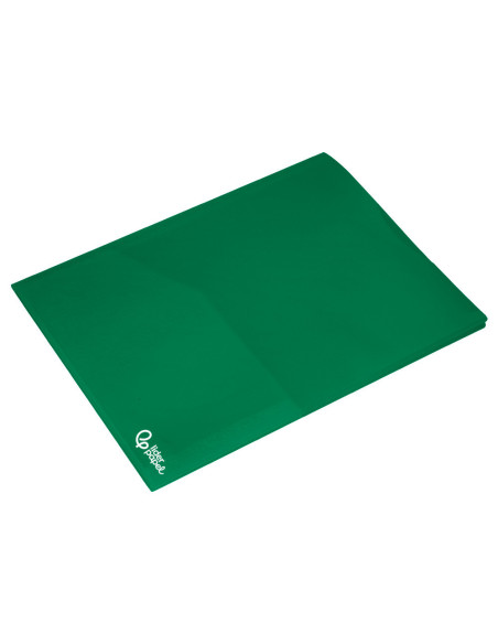 CARPETA BEAUT.DOSSIER DOS BOLSAS CANGUROS 45683 PP DIN A4 VERDE