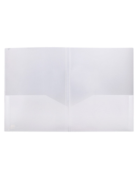 CARPETA BEAUT.DOSSIER DOS BOLSAS CANGUROS 45684 PP DIN A4 TPTE.