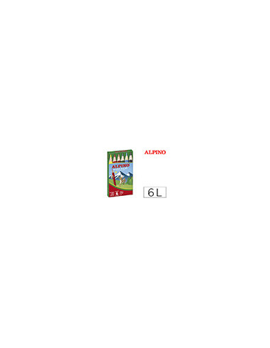 LAPICES COL.ALPINO 651 C/ 6 COL.CORTOS