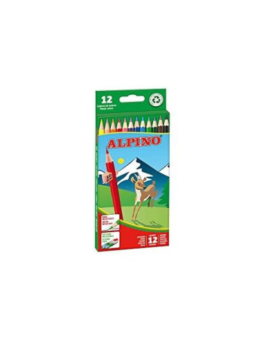 LAPICES COL.ALPINO 654 C/ 12 COL.LARGOS