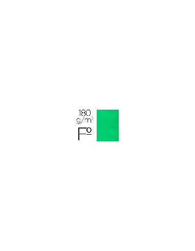 SUBCARPETA FL 180 GR. LIDERPAPEL VERDE INTENSO