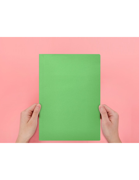 SUBCARPETA FL 180 GR. LIDERPAPEL VERDE INTENSO