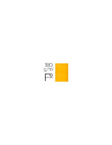 SUBCARPETA FL 180 GR. LIDERPAPEL NARANJA INTENSO
