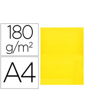 SUBCARPETA A4 180 GR. LIDERPAPEL AMARILLO INTENSO C/50