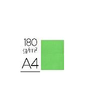 SUBCARPETA A4 180 GR. LIDERPAPEL VERDE INTENSO C/50 2