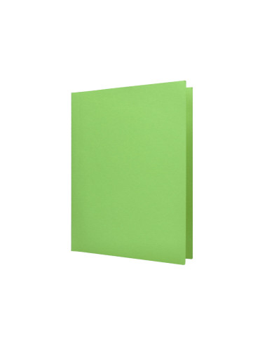 SUBCARPETA A4 180 GR. LIDERPAPEL VERDE INTENSO C/50