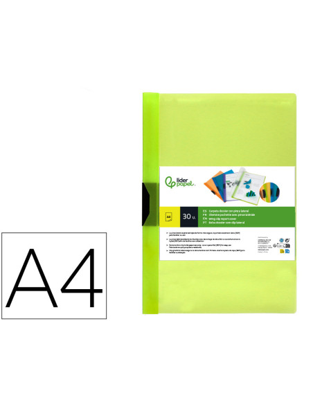 CARPETA BEAUT.DOSSIER PINZA LATERAL 45303 PP DIN A4 VER CLA-30 H.PINZ