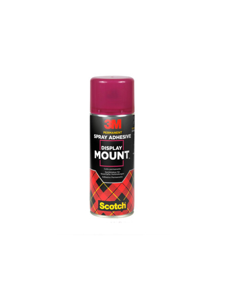 PEGAMENTO SCOTCH SPRAY DISPLAY MOUNT 400 ML ADH.PERM.
