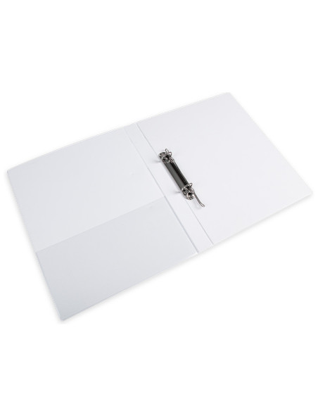 CARPETA CANGURO 2 A 16 MM PLASTICO DIN A4 BLANCO